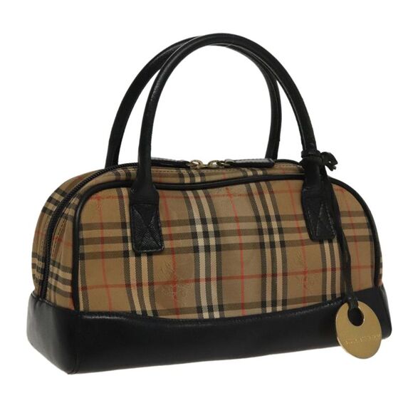 Burberry Nova Check Beige Canvas Tote Bag (Pre-Owned) - Picture 1 of 16